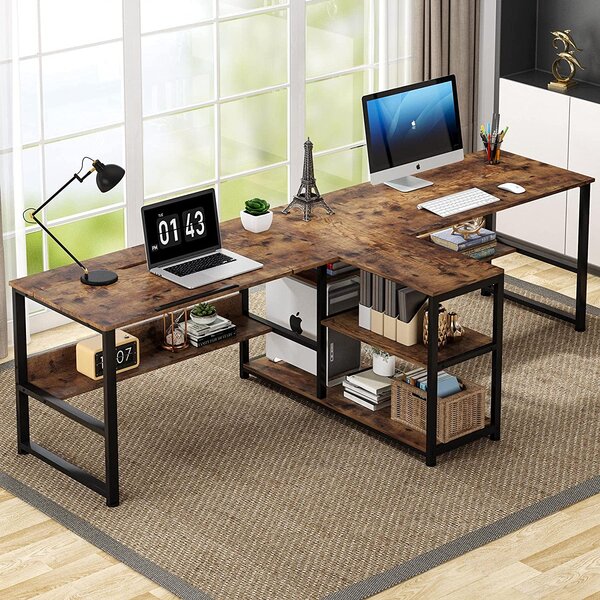 Inbox Zero T-Shape Desk & Reviews | Wayfair